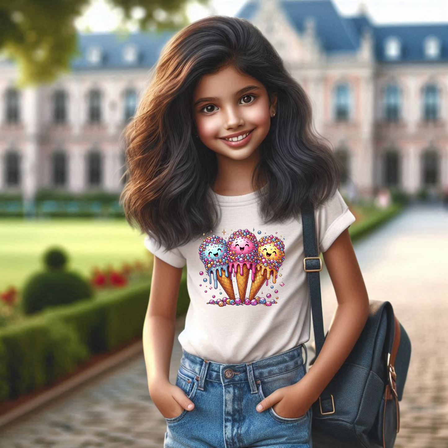 Ice Cream Party Kids Tee