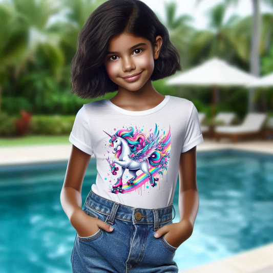 Whimsical Unicorn Kids Tee