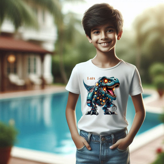 Robo T-REX Rampage Kids Tee